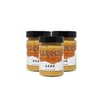 Laçoko 960 gr Şekersiz Katkısız Glutensiz Vegan Doğal Çifte Kavrulmuş Yer Fıstığı Ezmesi