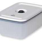 LACOR - 69691 - Akıllı yiyecek kabı, hava geçirmez kap, özel valfli, istiflenebilir, bulaşık makinesi, mikrodalga fırın, soğutma ve dondurucuya uygun, BPA içermez, 550 ml