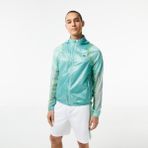 Lacoste Active Erkek Kapüşonlu Renk Bloklu Yeşil Mont - BR8-Yeşil - 50