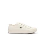 Lacoste BACKCOURT 124 1 CMA bebek kız düşük bilekli spor ayakkabı, küçük çocuk ayakkabısı, Off Wht Off Wht 18c, 40 EU