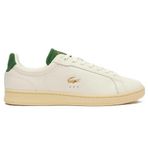 Lacoste Carnaby Pro Mens Leather Sneaker Hakiki Deri Günlük Spor Ayakkabı Krem
