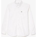Lacoste CH1911-001 Erkek Gömlek - Beyaz - 2XL
