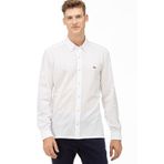 Lacoste CH5843 Beyaz Slim Fit Erkek Gömlek