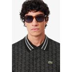 Lacoste Classic Fit Monogram Polo T-Shirt Erkek Polo Yaka Tişört Gri - XL