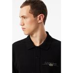 Lacoste Classic Fit Polo T-Shirt Erkek Polo Yaka Tişört Siyah