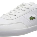 Lacoste Court-Master 120 4 CMA erkek spor ayakkabısı, Beyaz, 45 EU