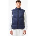 Lacoste Down Fill Mens West Dik Yaka Kaz Tüyü Erkek Yelek Lacivert - 54