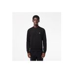 Lacoste Erkek Classic Fit Bisiklet Yaka Siyah Sweatshirt