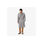 Lacoste Erkek Classic Fit Gömlek Yaka Ekose Beyaz Trençkot