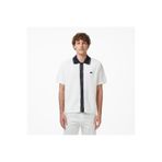 Lacoste Erkek Classic Fit Kısa Kollu Polo Yaka Beyaz Triko