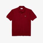 Lacoste Erkek Classic Fit L.12.12 Bordo Polo Yaka Tişört Bordo 2XL