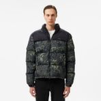 Lacoste Erkek Desenli Yeşil Şişme Mont - BMY-Yeşil - 54