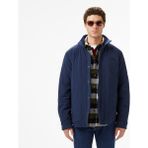 Lacoste Erkek Dik Yaka Çift Taraflı Lacivert Mont - 166-Lacivert - 58