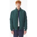 Lacoste Erkek Dik Yaka Kapitone Koyu Yeşil Mont - YZP-Yeşil - 52