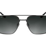 Lacoste Erkek güneş gözlüğü, 035 Koyu Gri (Gunmetal), 58/17/150