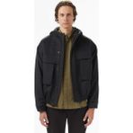 Lacoste Erkek Kapüşonlu Koyu Gri Mont - 050-Gri - 54