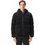 Lacoste Erkek Kapüşonlu Siyah Mont - 031-Siyah - 46
