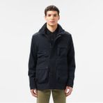 Lacoste Erkek Kapüşonlu Siyah Mont - 031-Siyah - 56