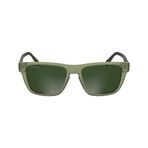 Lacoste Erkek L6058s Dikdörtgen Güneş Gözlüğü, Mat Haki, One Size