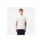 Lacoste Erkek Loose Fit Desenli Beyaz Polo