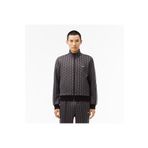 Lacoste Erkek Regular Fit Fermuarlı Monogram Siyah Sweatshirt