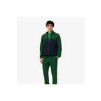 Lacoste Erkek Regular Fit Fermuarlı Renk Bloklu Yeşil Eşofman Takımı