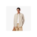 Lacoste Erkek Regular Fit Kareli Krem Gömlek