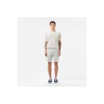 Lacoste Erkek Regular Fit Keten Gri Bermuda Şort