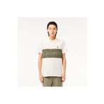 Lacoste Erkek Regular Fit Renk Bloklu Krem Polo