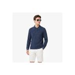 Lacoste Erkek Regular Fit Uzun Kollu Monogram Lacivert Polo