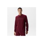Lacoste Erkek Relaxed Fit Bisiklet Yaka Baskılı Bordo Sweatshirt