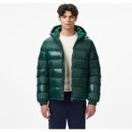 Lacoste Erkek Relaxed Fit Kapüşonlu Koyu Yeşil Mont - YZP-Yeşil - 50
