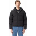 Lacoste Erkek Relaxed Fit Kapüşonlu Siyah Mont - 031-Siyah - 54