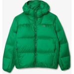 Lacoste Erkek Relaxed Fit Kapüşonlu Yeşil Şişme Mont - 48