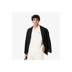 Lacoste Erkek Relaxed Fit Kısa Kollu Beyaz Gömlek
