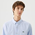 Lacoste Erkek Slim Fit Oxford Gömlek - Mavi