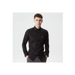 Lacoste Erkek Slim Fit Siyah Gömlek