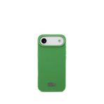 Lacoste iPhone 17 Air Pike Desenli Metal Logolu Kartlıklı Magsafe Yeşil Uyumlu Telefon Kılıfı
