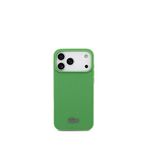 Lacoste iPhone 17 Pro Max Pike Desenli Metal Logolu Kartlıklı Magsafe Yeşil Uyumlu Telefon Kılıfı