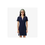 Lacoste Kadın Classic Fit Kısa Kollu Polo Yaka Lacivert Elbise