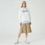 Lacoste Kadın Loose Fit Baskılı Bej Etek - 34
