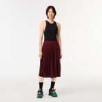 Lacoste Kadın Loose Fit Bordo Etek - XL