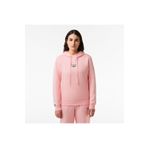 Lacoste Kadın Polo Yaka Pembe Sweatshirt