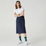 Lacoste Kadın Regular Fit Beyaz Etek - 36