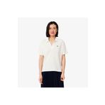 Lacoste Kadın Relaxed Fit Krem Polo