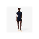 Lacoste Kadın Slim Fit Kısa Kollu Polo Yaka Lacivert Tulum