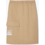 Lacoste Kadın Straight Fit Bej Etek - 02S-Bej - 38