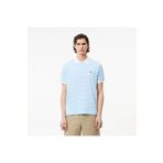 Lacoste L.12.12 Erkek Classic Fit Çizgili Mavi Polo