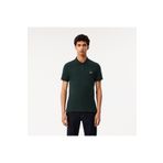 Lacoste L.12.12 Erkek Slim Fit Polo Yaka Koyu Yeşil Polo