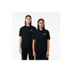 Lacoste L.12.12 Unisex Loose Fit Siyah Polo